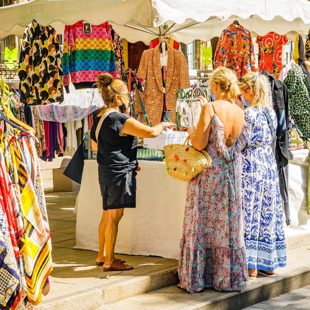 Marché forain du cours Mirabeau