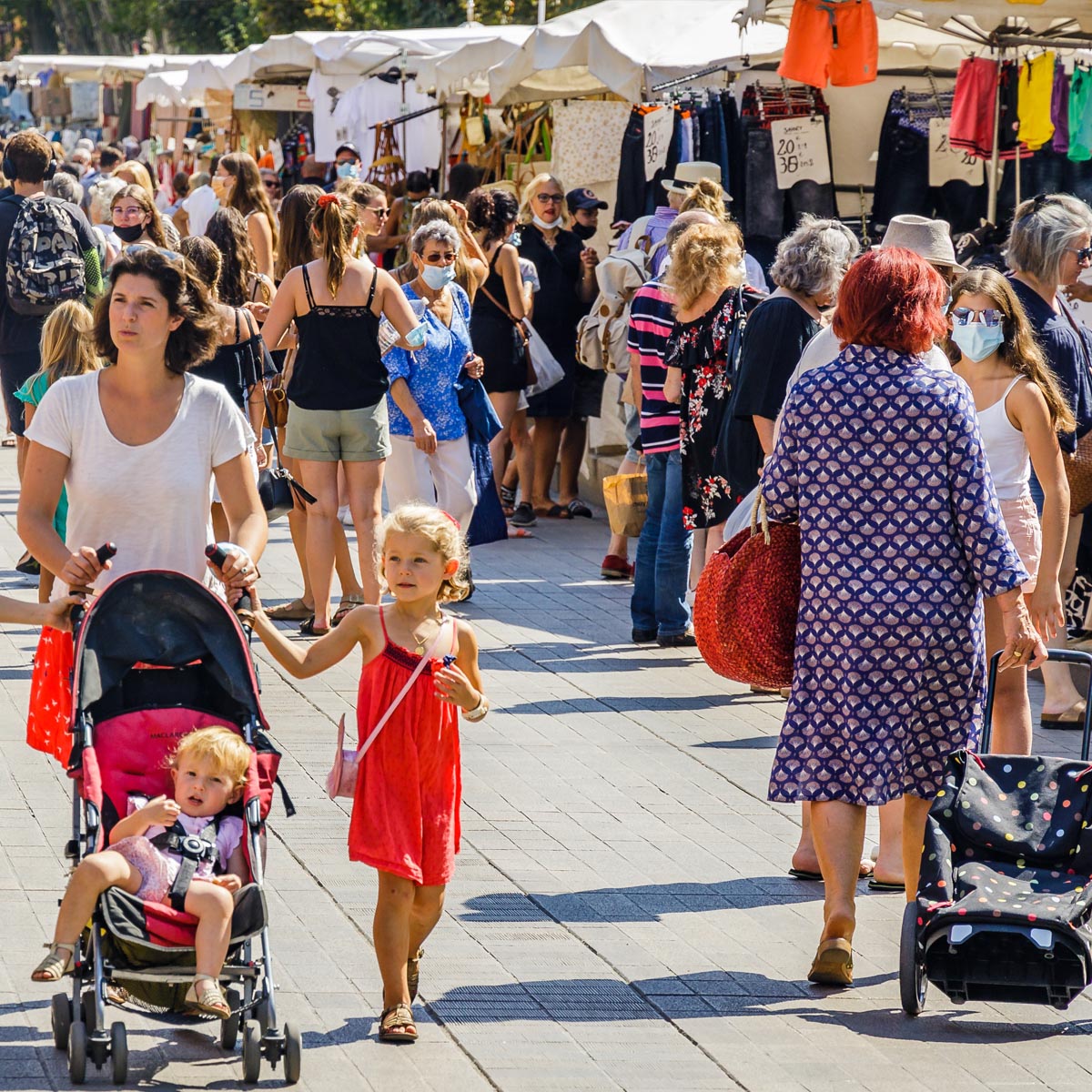 Marché forain d'Aix