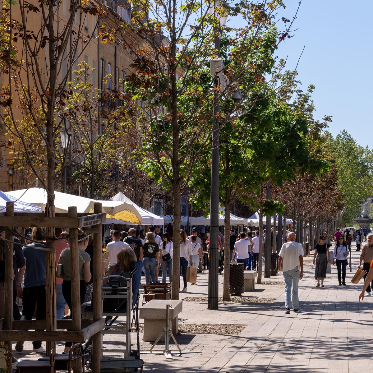 Marché aux puces d'Aix